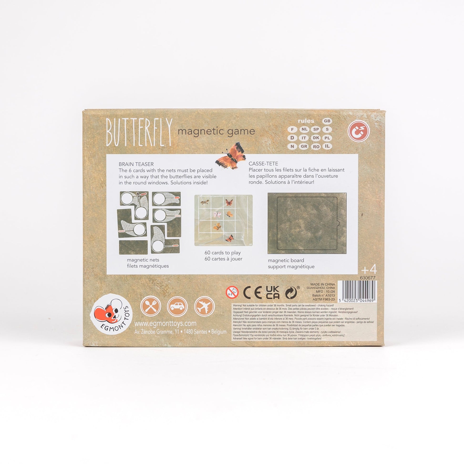 Magnetic Activity Game - Butterfly