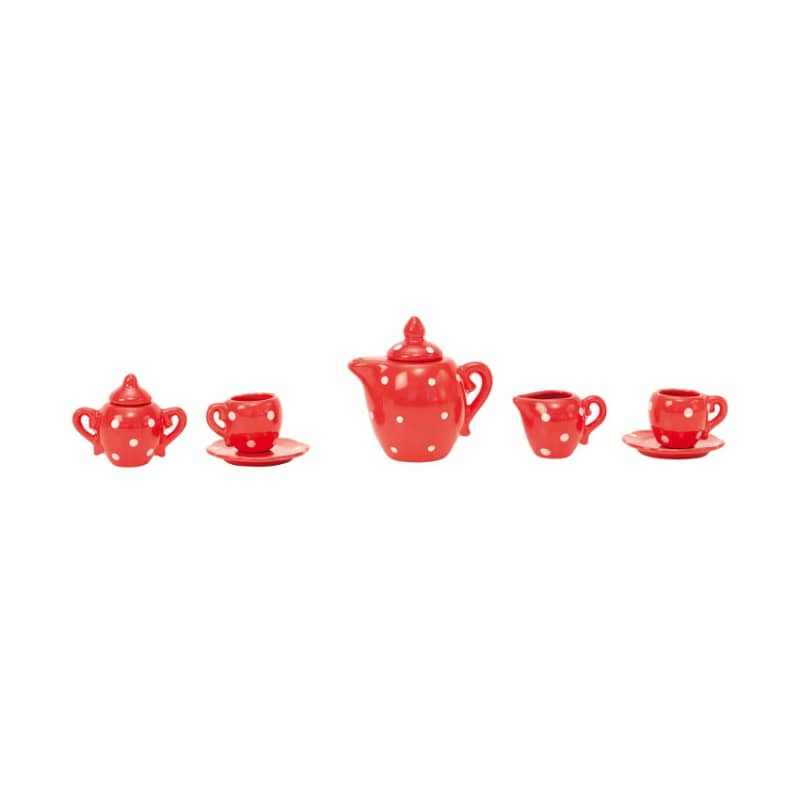 Suitcase - Tea Party Ceramic Set The Big Family