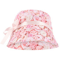 Bucket Hat Peony Waterproof