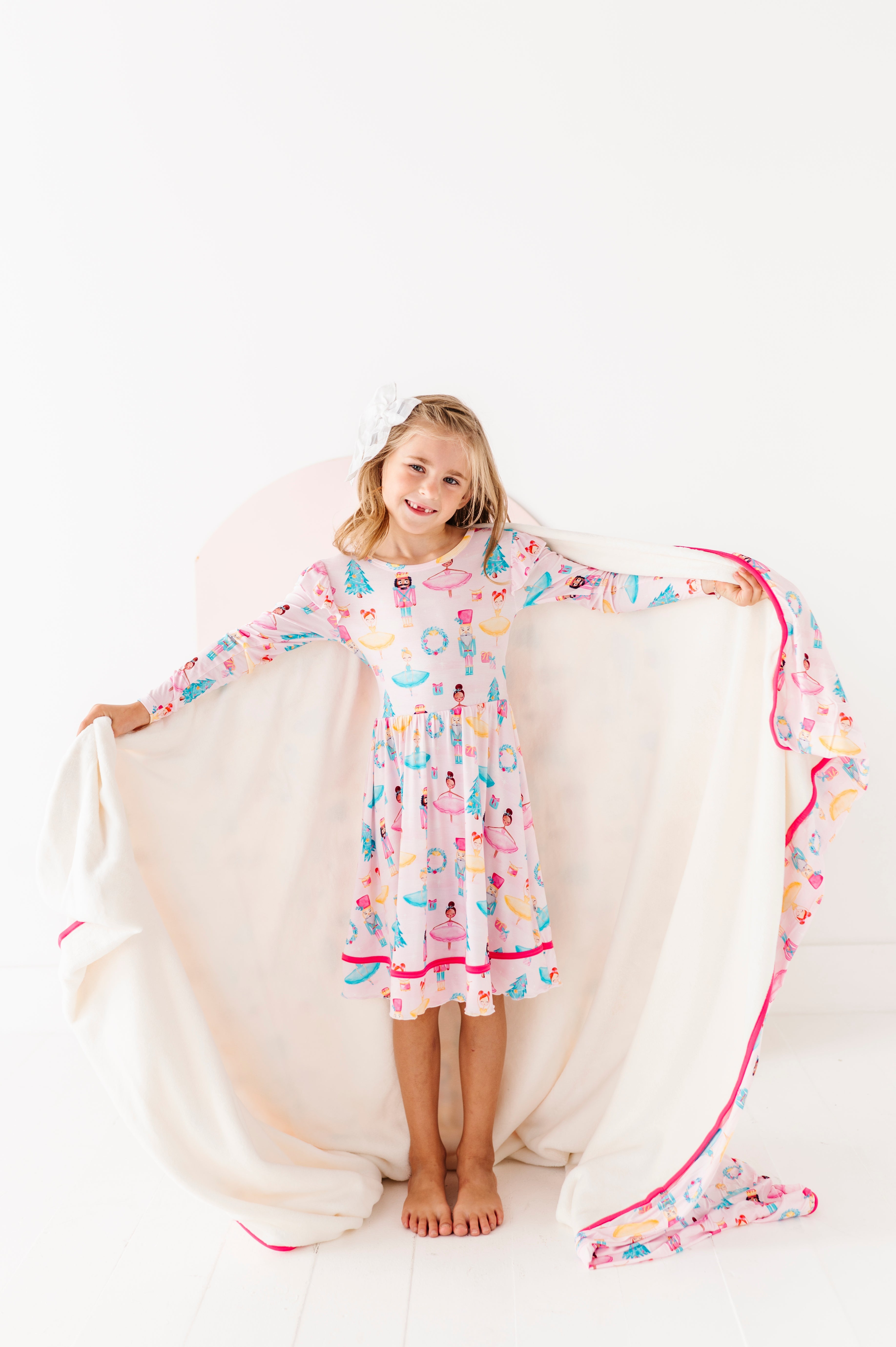 Sugarplum Plush Throw Blanket