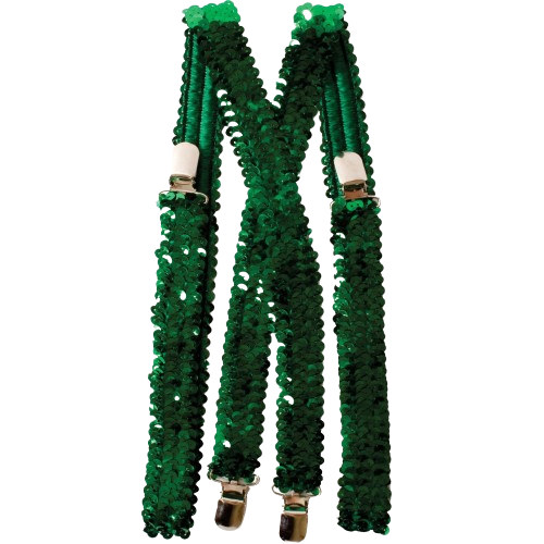 Sequined Suspenders