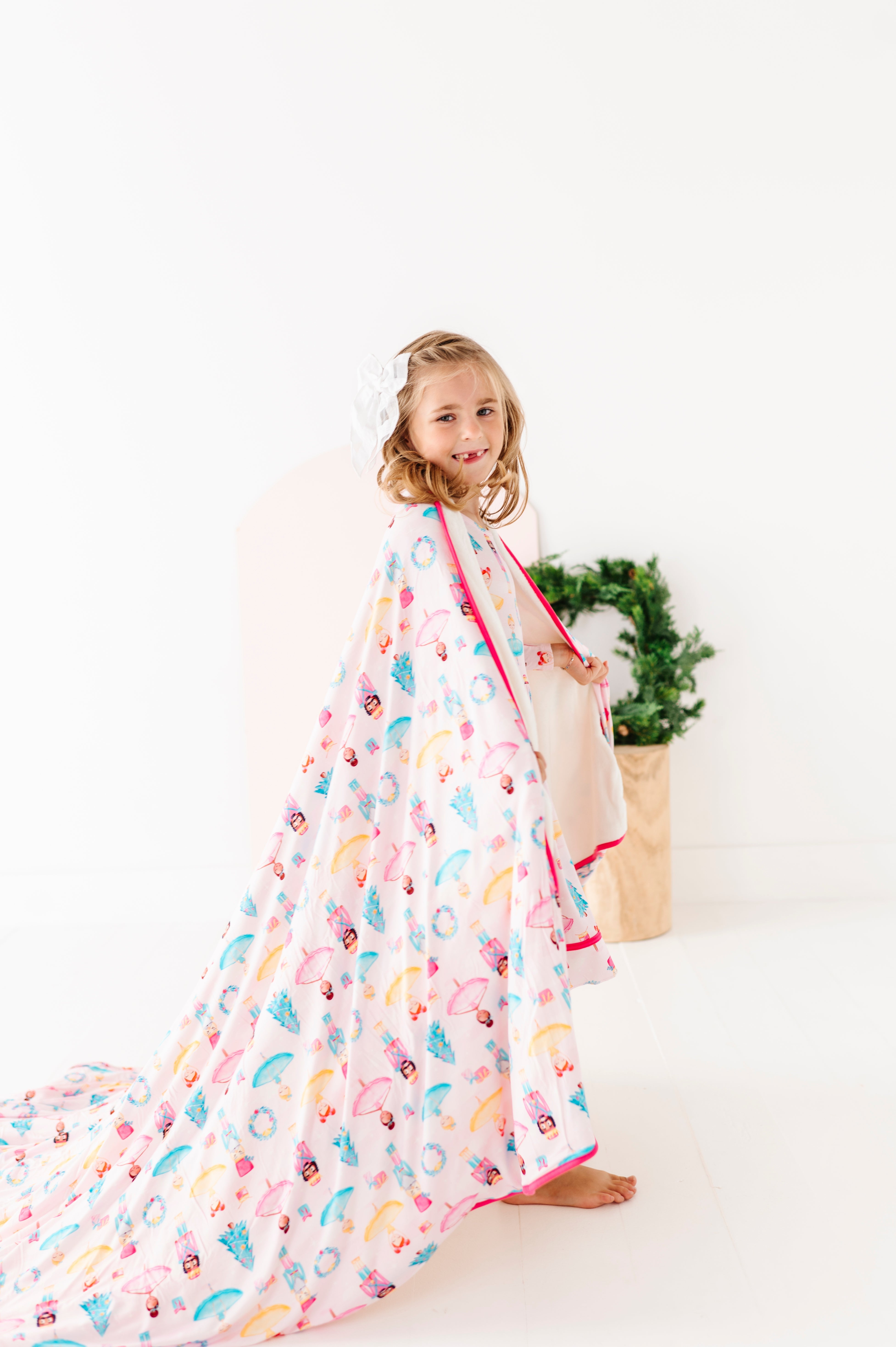 Sugarplum Plush Throw Blanket