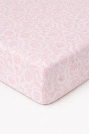 Pink Chinoiserie Crib Sheet