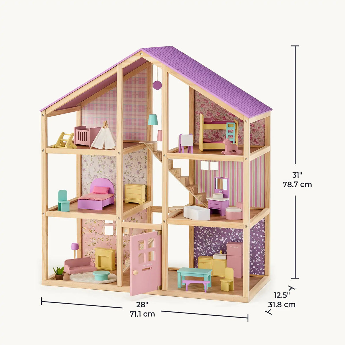 ® Sweetwood Dollhouse Without Dolls