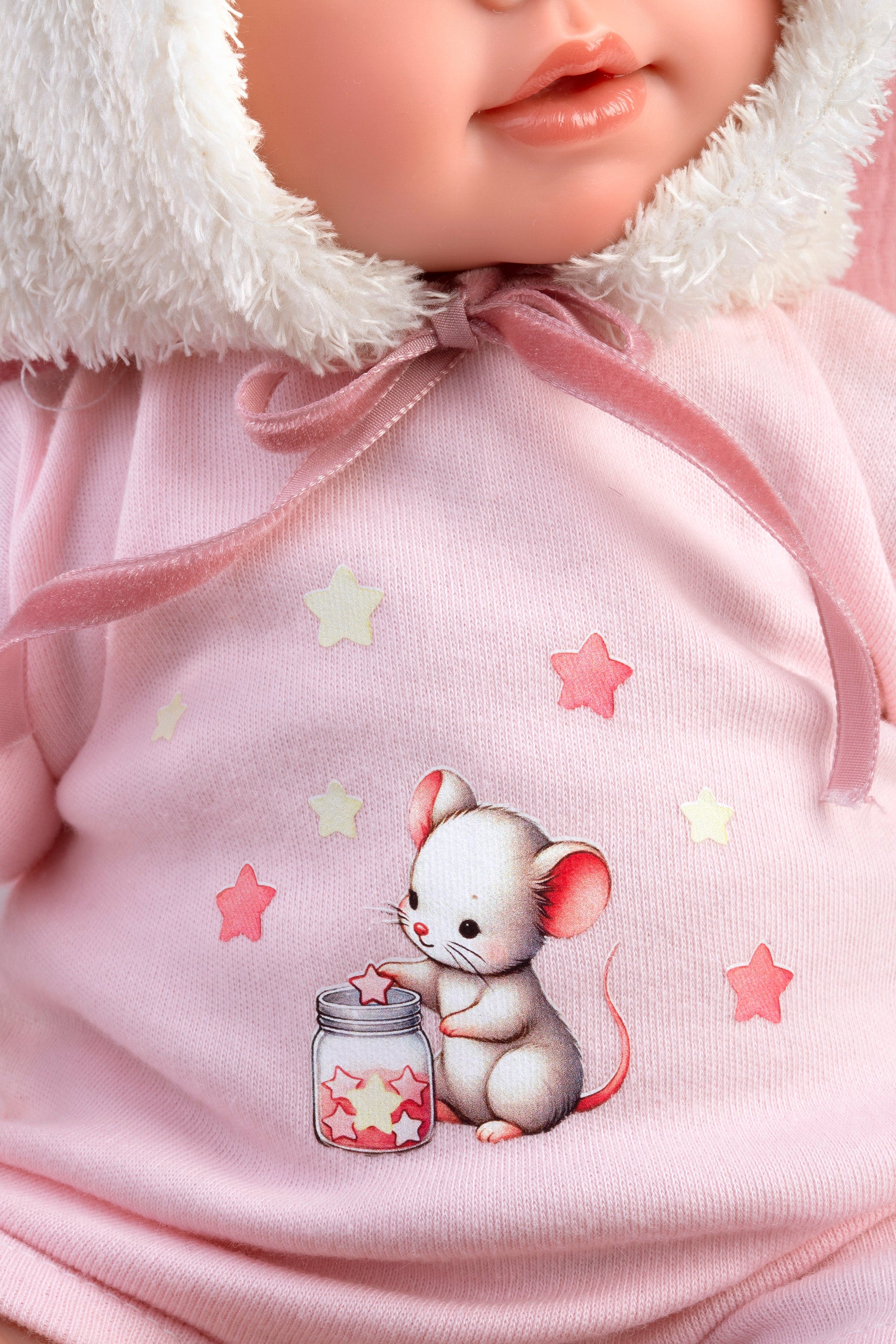 15" Soft Body Newborn Doll Olivia with Blanket