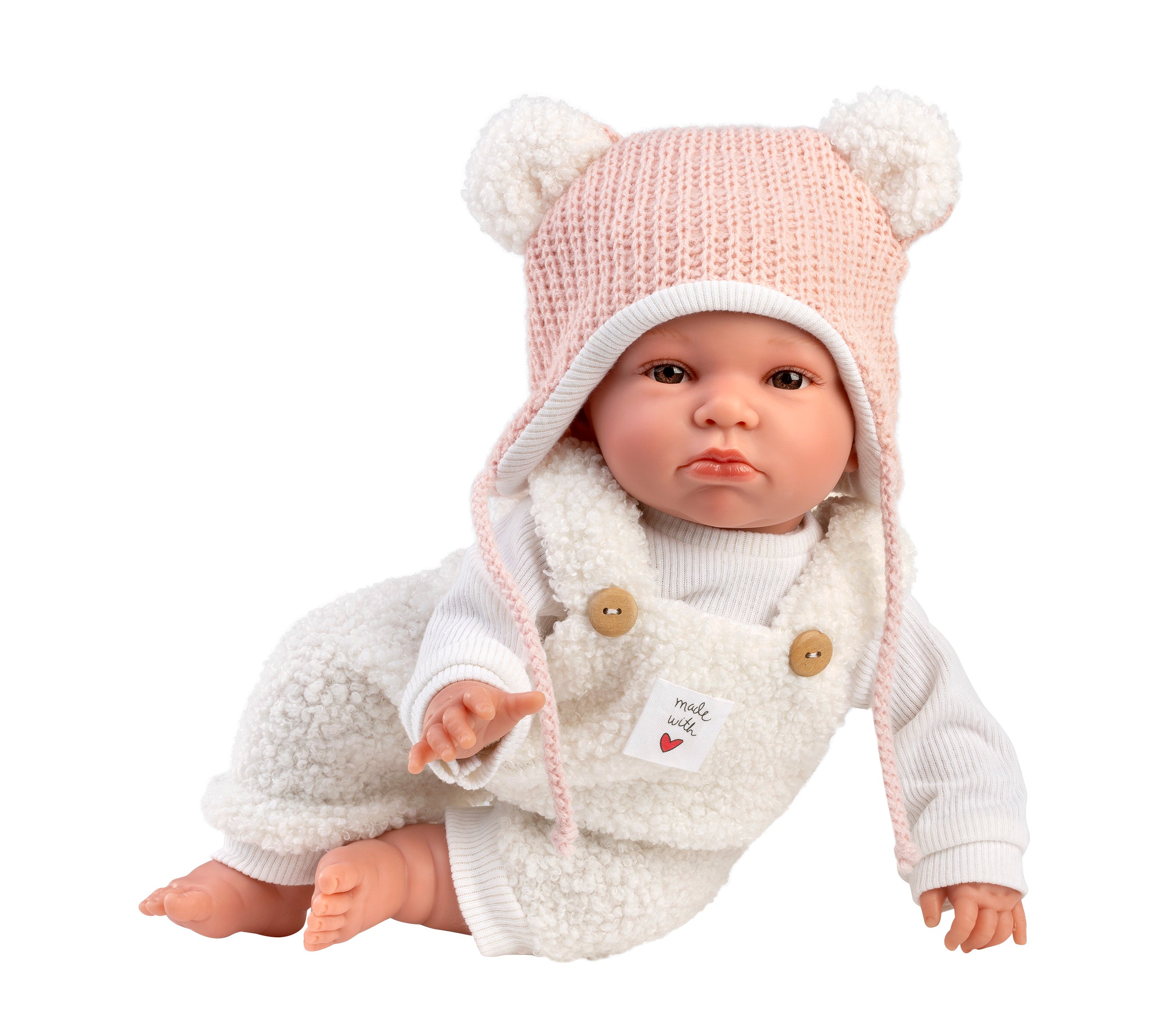 15" Crying Soft Body Newborn Doll Vanessa