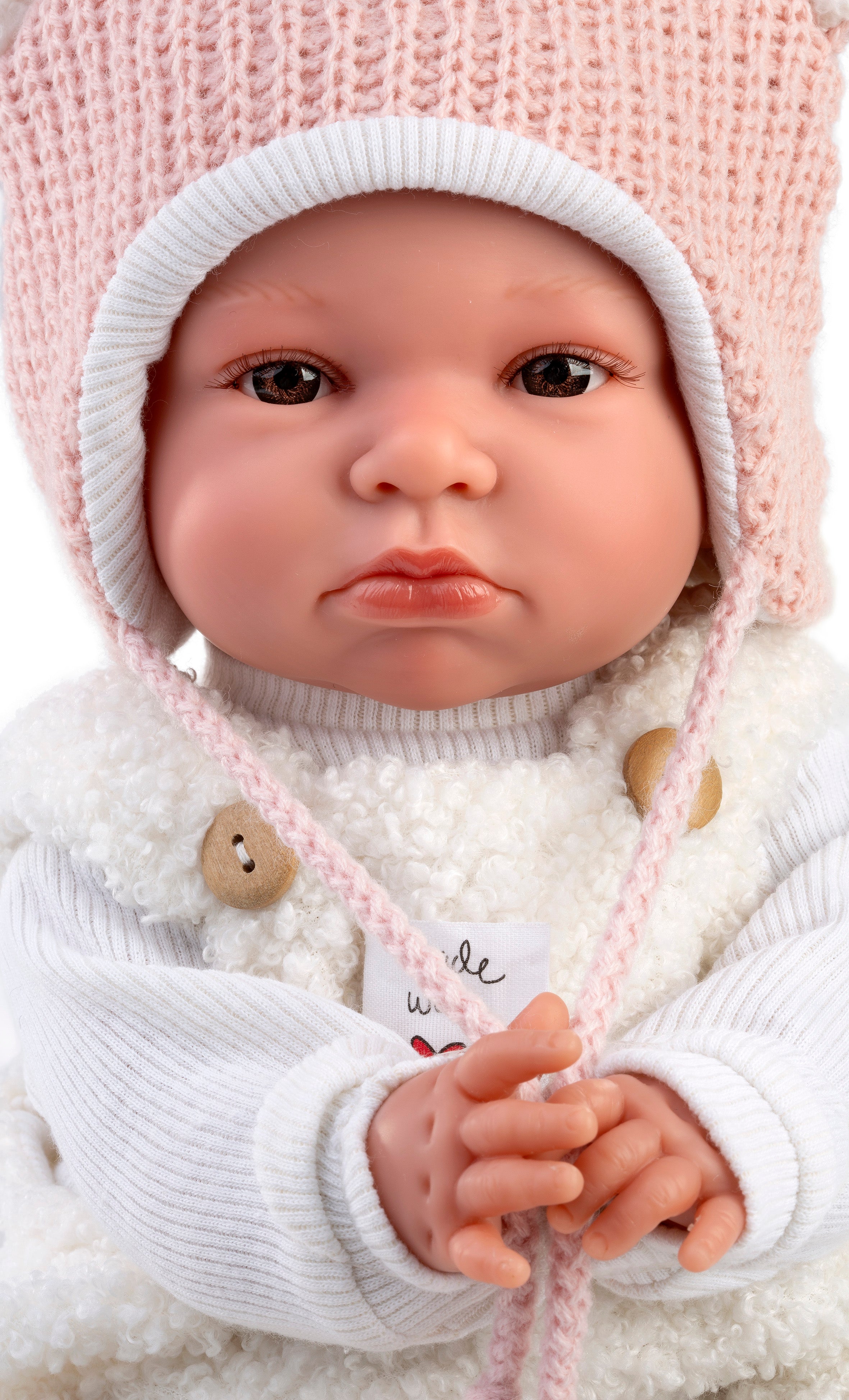 15" Crying Soft Body Newborn Doll Vanessa