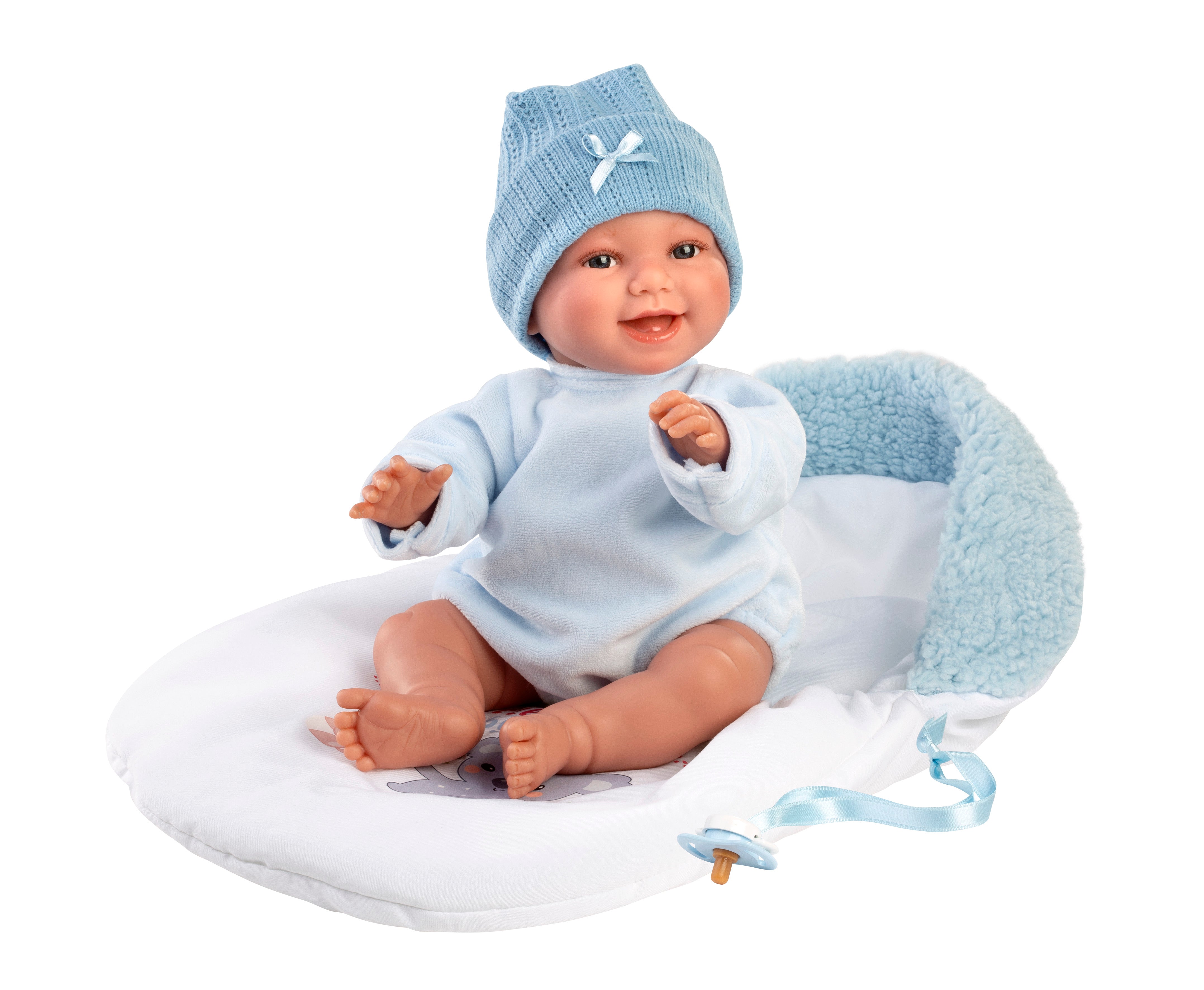15" Soft Body Newborn Doll Wyatt with Sleeping Bag