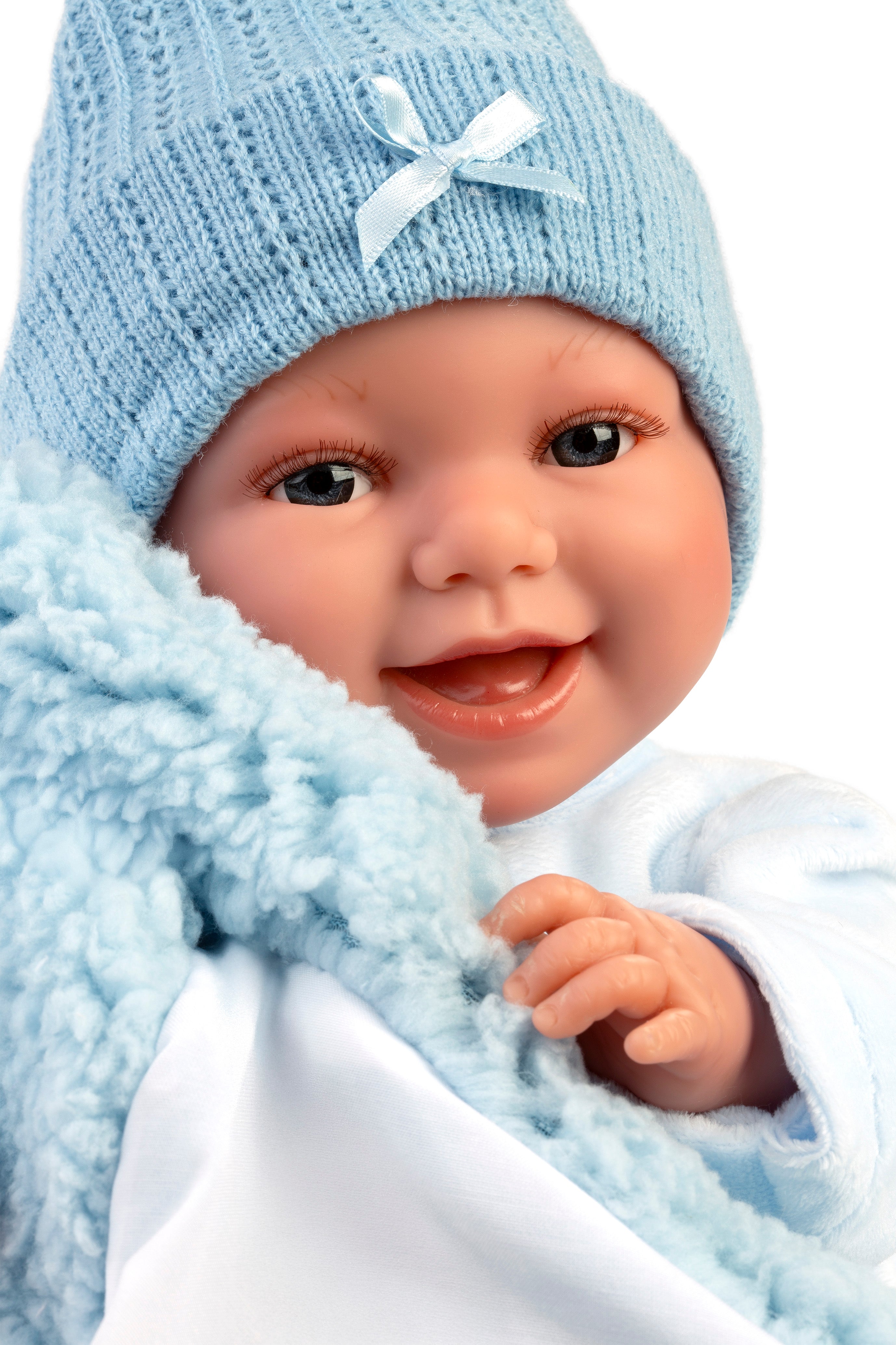 15" Soft Body Newborn Doll Wyatt with Sleeping Bag
