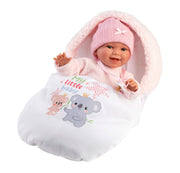 15" Soft Body Newborn Doll Willa with Sleeping Bag