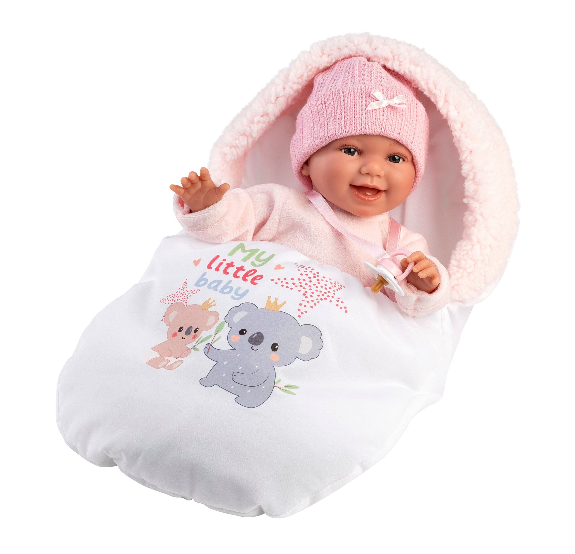 15" Soft Body Newborn Doll Willa with Sleeping Bag