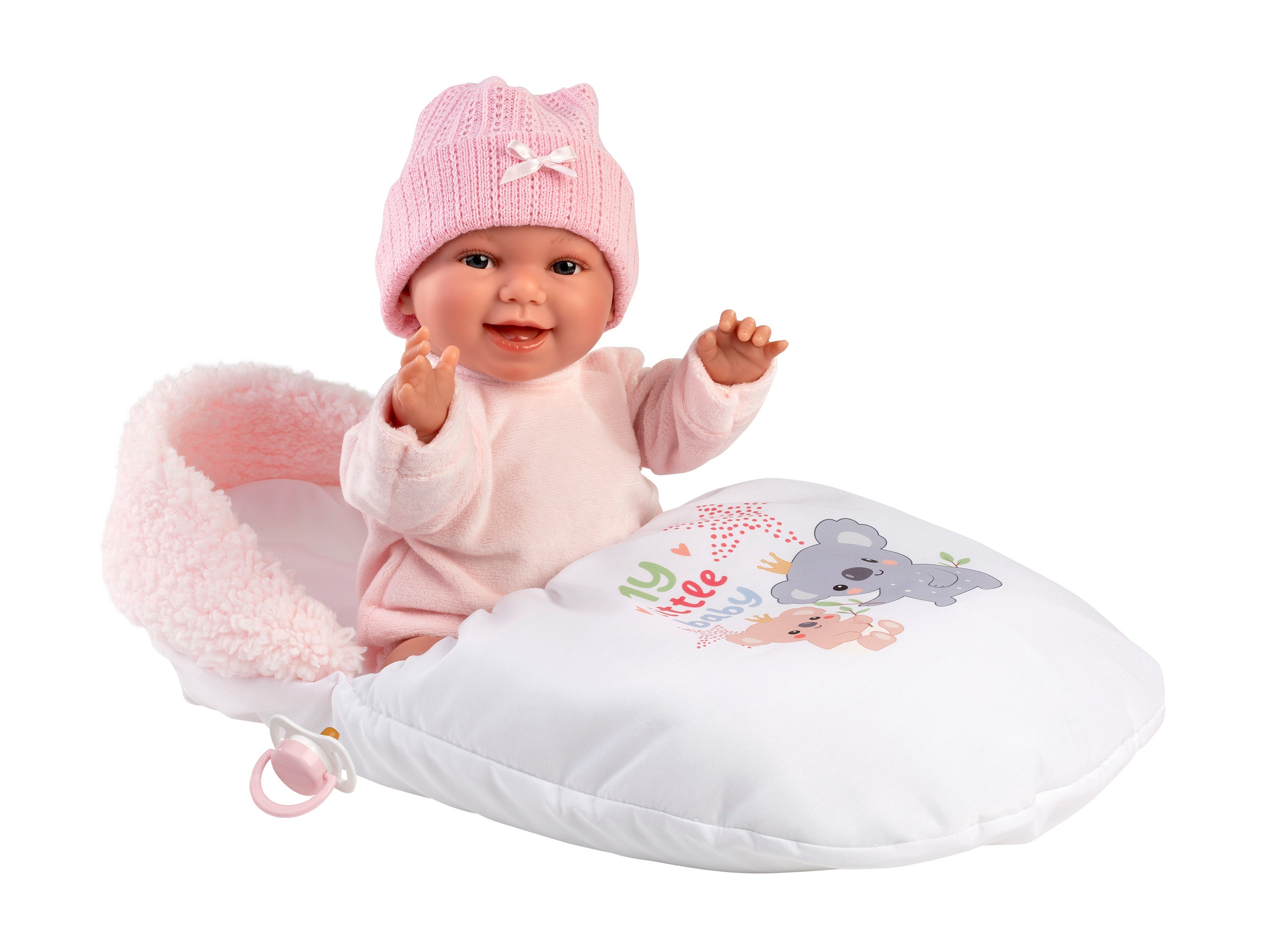 15" Soft Body Newborn Doll Willa with Sleeping Bag