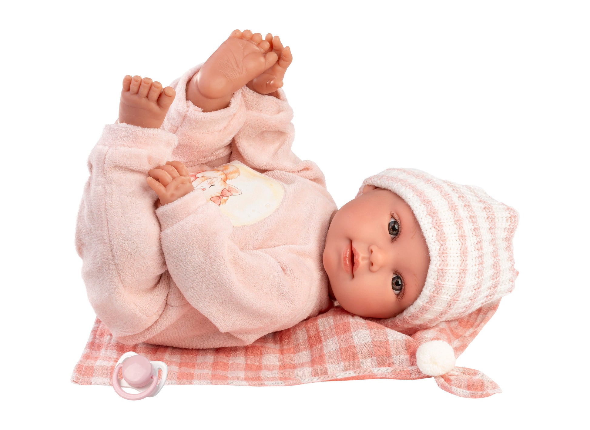 15" Soft Body Newborn Doll Darla with Blanket