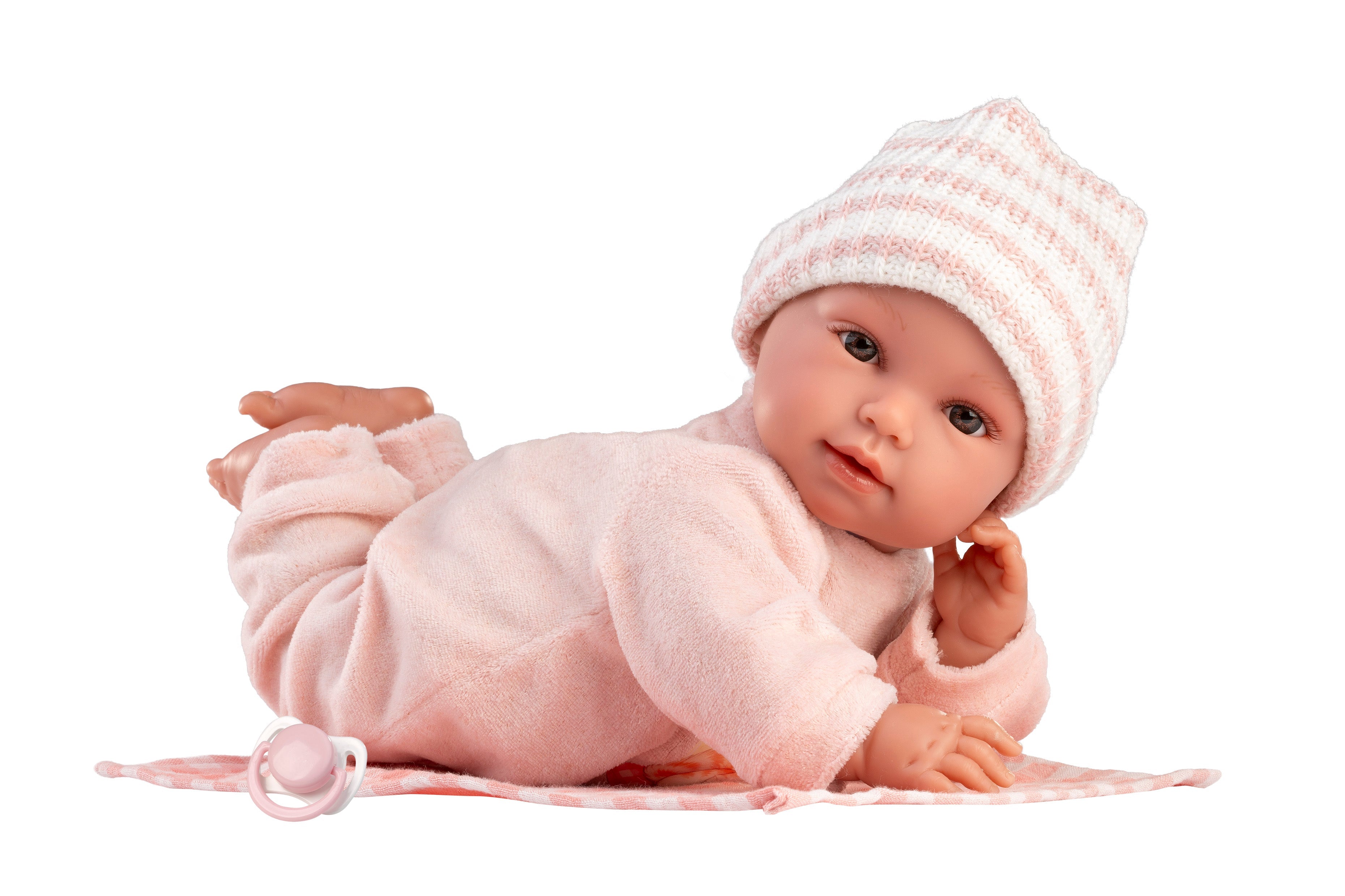 15" Soft Body Newborn Doll Darla with Blanket
