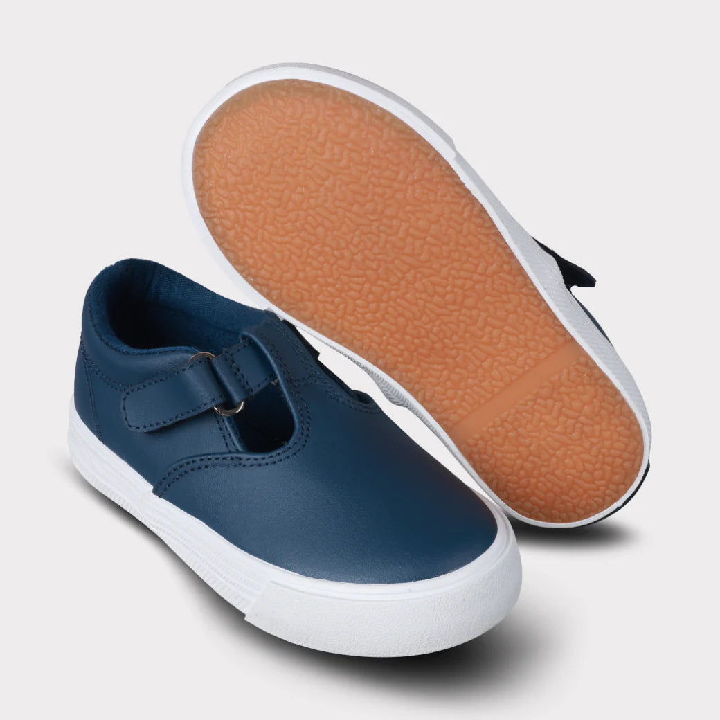 Khloe Girls T-strap Hook & Loop Shoe