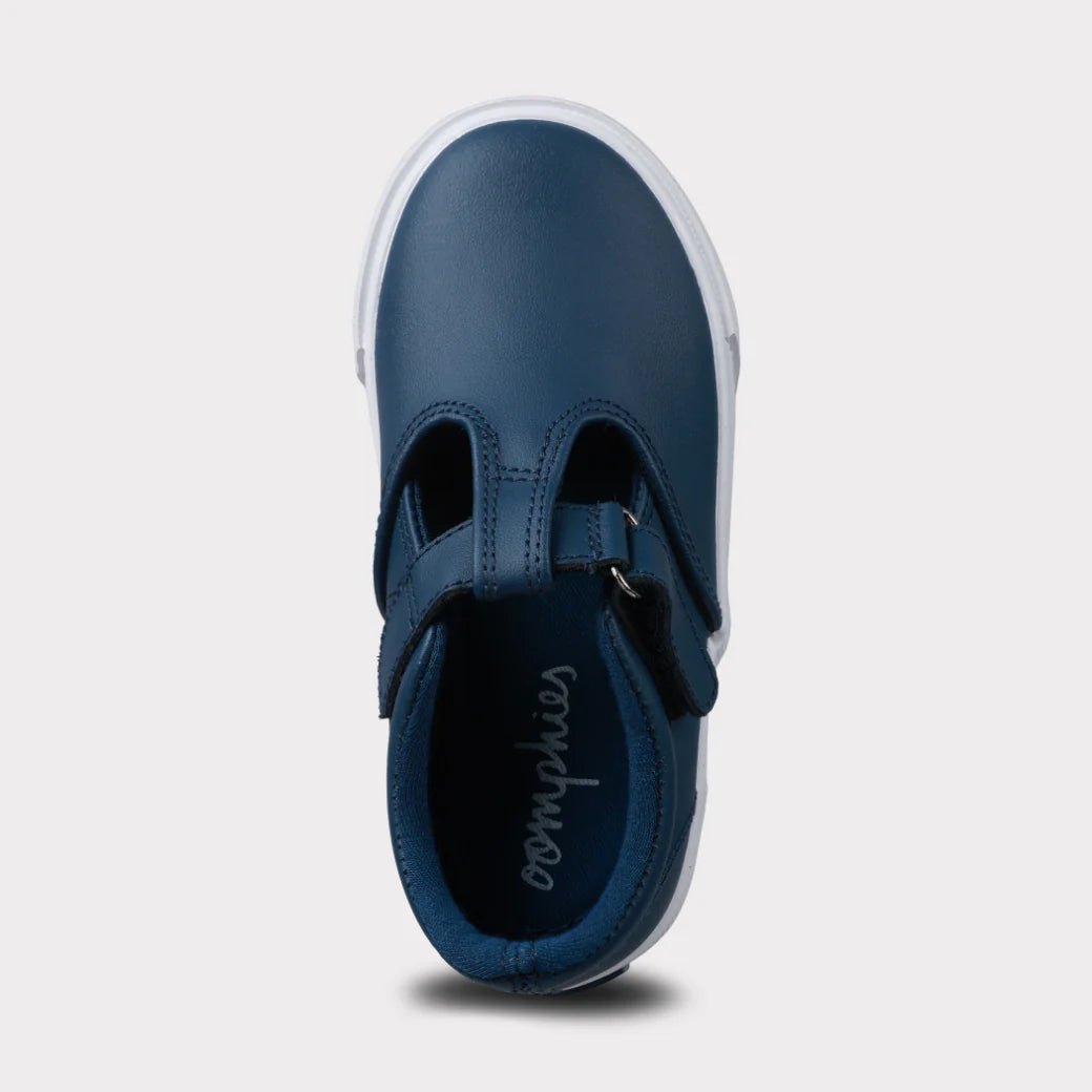 Khloe Girls T-strap Hook & Loop Shoe