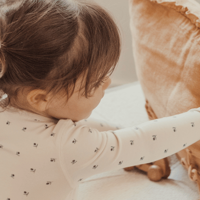 The Printed Set - Mini Stitch Blue