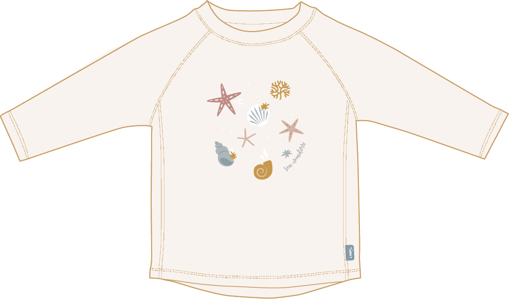 Longsleeve +50UV Rash Guard Swim Shirt – Toddler & Kids