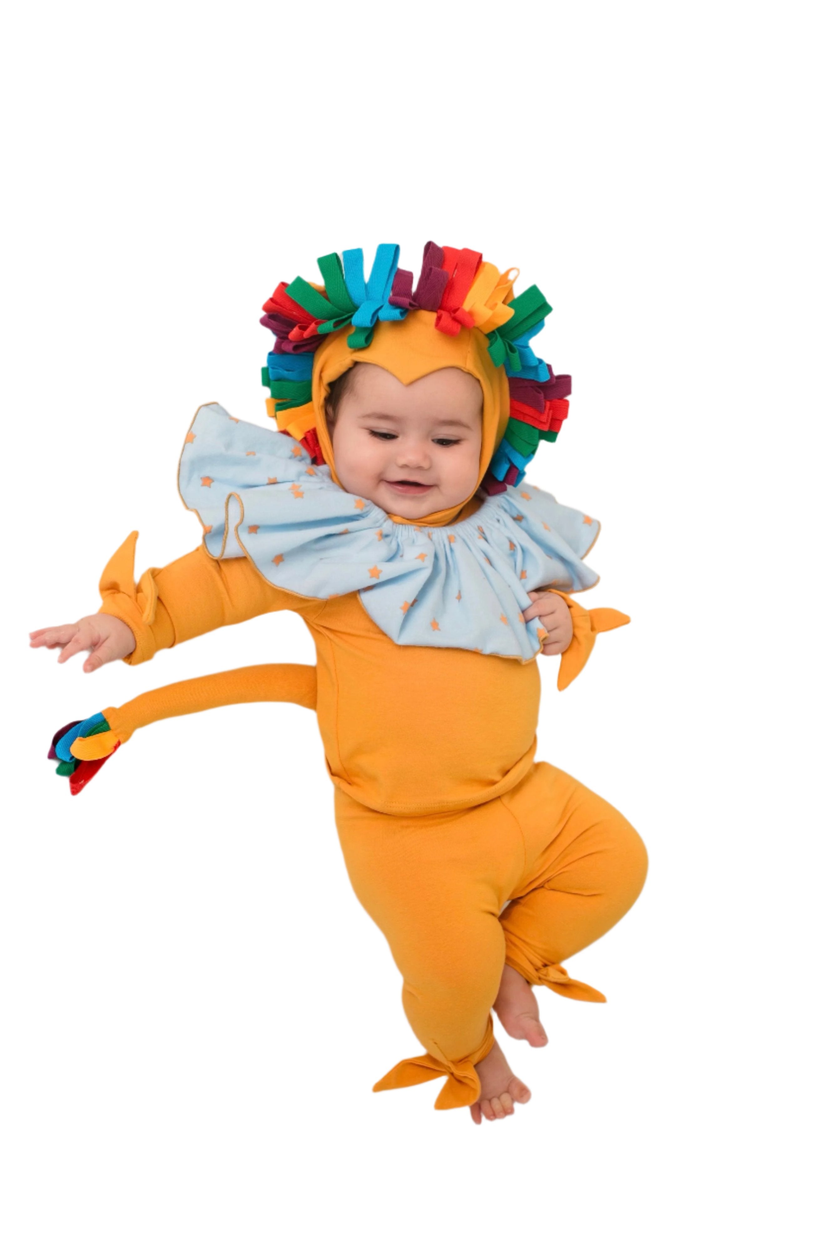 Rainbow Circus Lion Pajama Costume