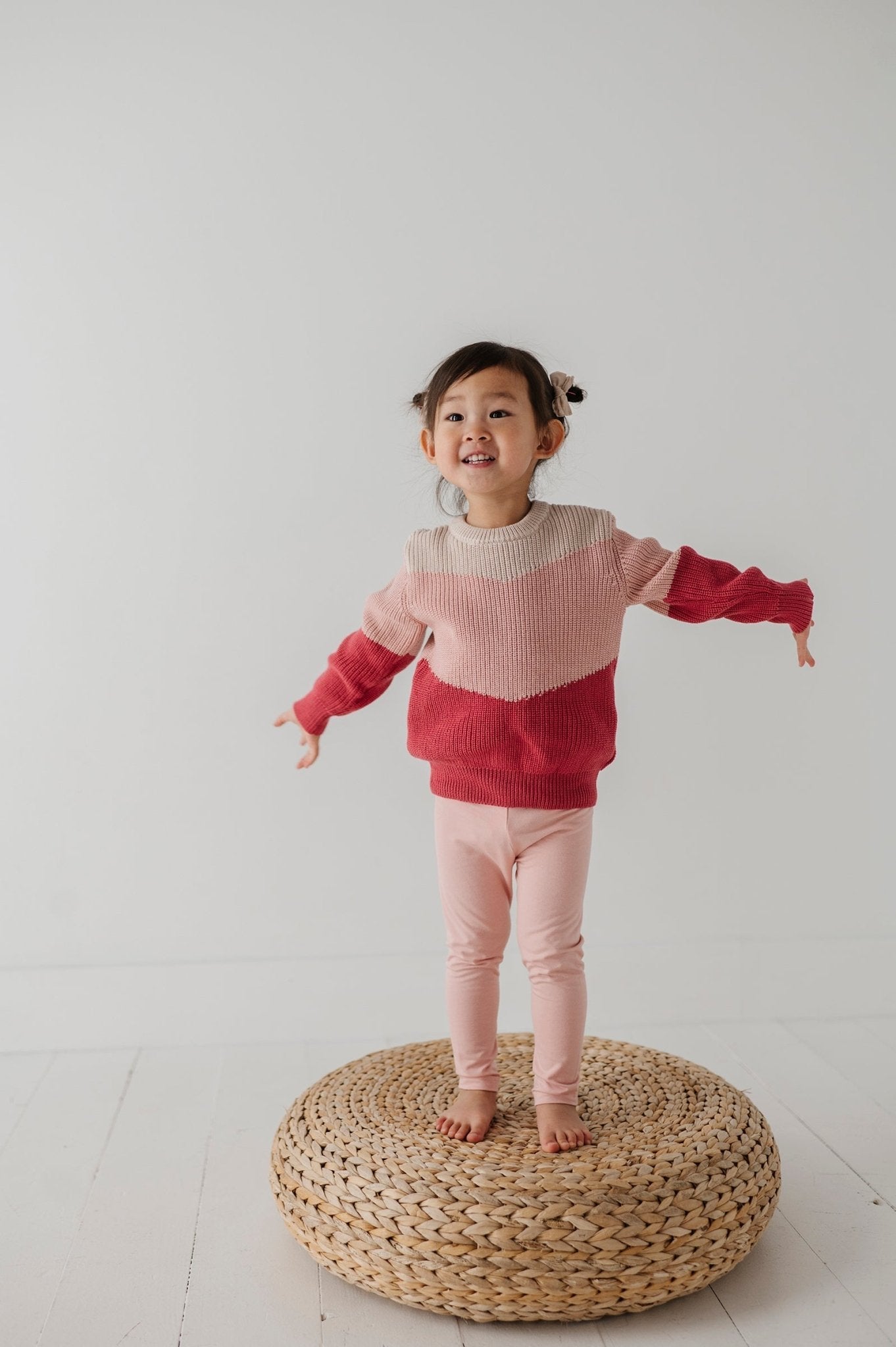 Colorblock Knit Sweater