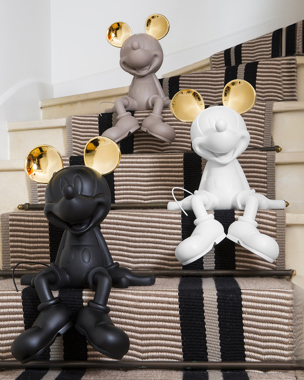 Mickey Mouse Take 2 Black & Gold 19in