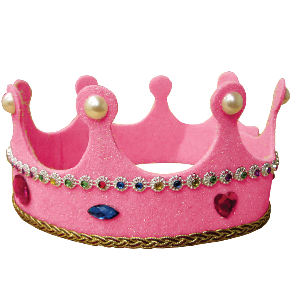 Pink Princess Low Crown - Kids