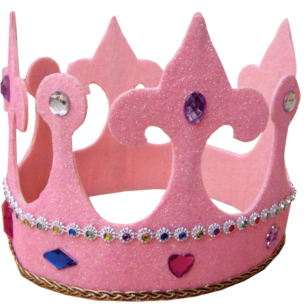 Pink Princess High Crown - Kids