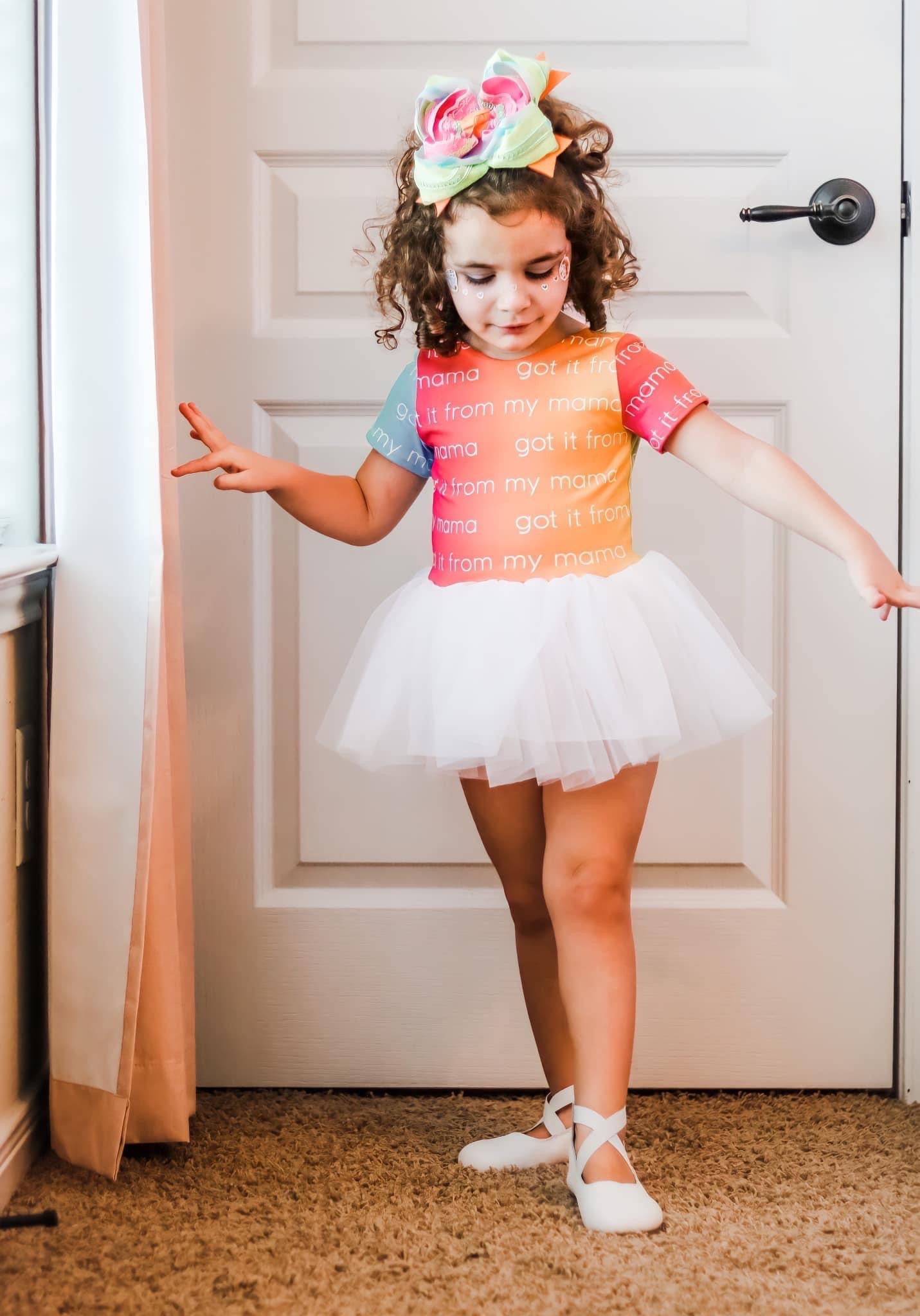 Personalized Tutude - Color Background