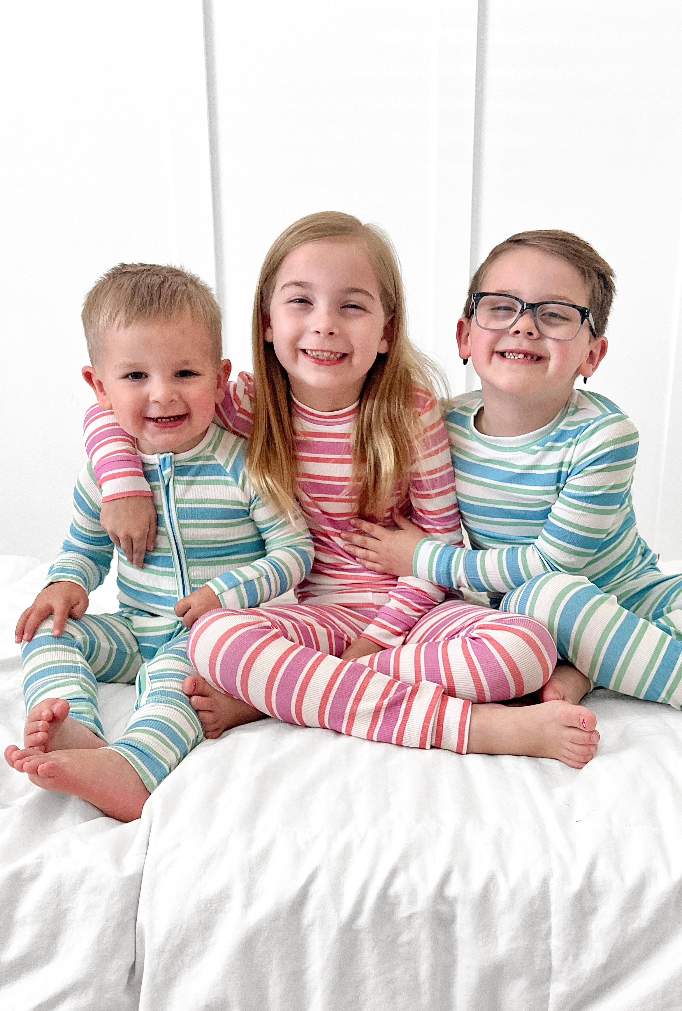 Hibiscus Stripe | Two Piece Set