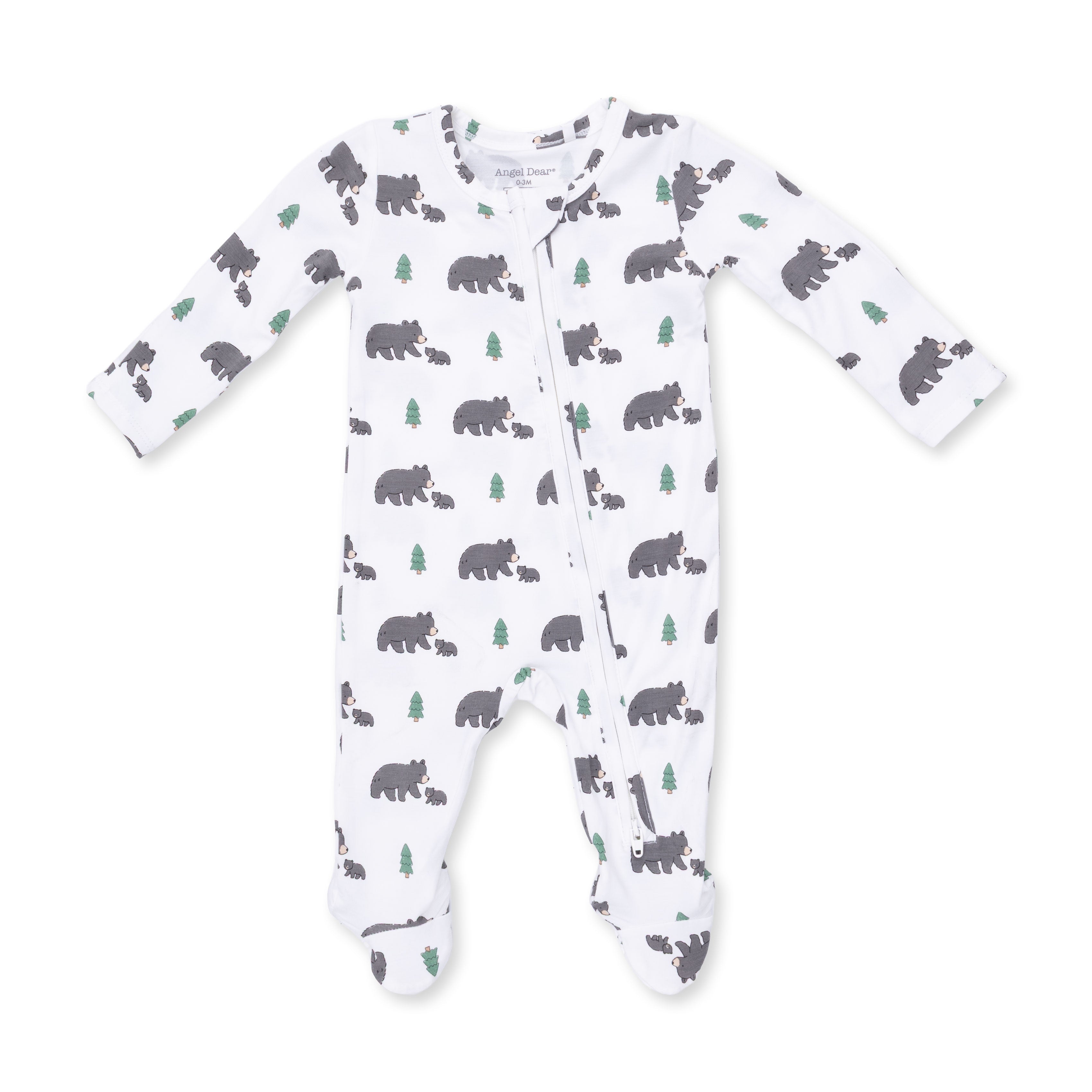 Black Bears - 2 Way Zipper Footie