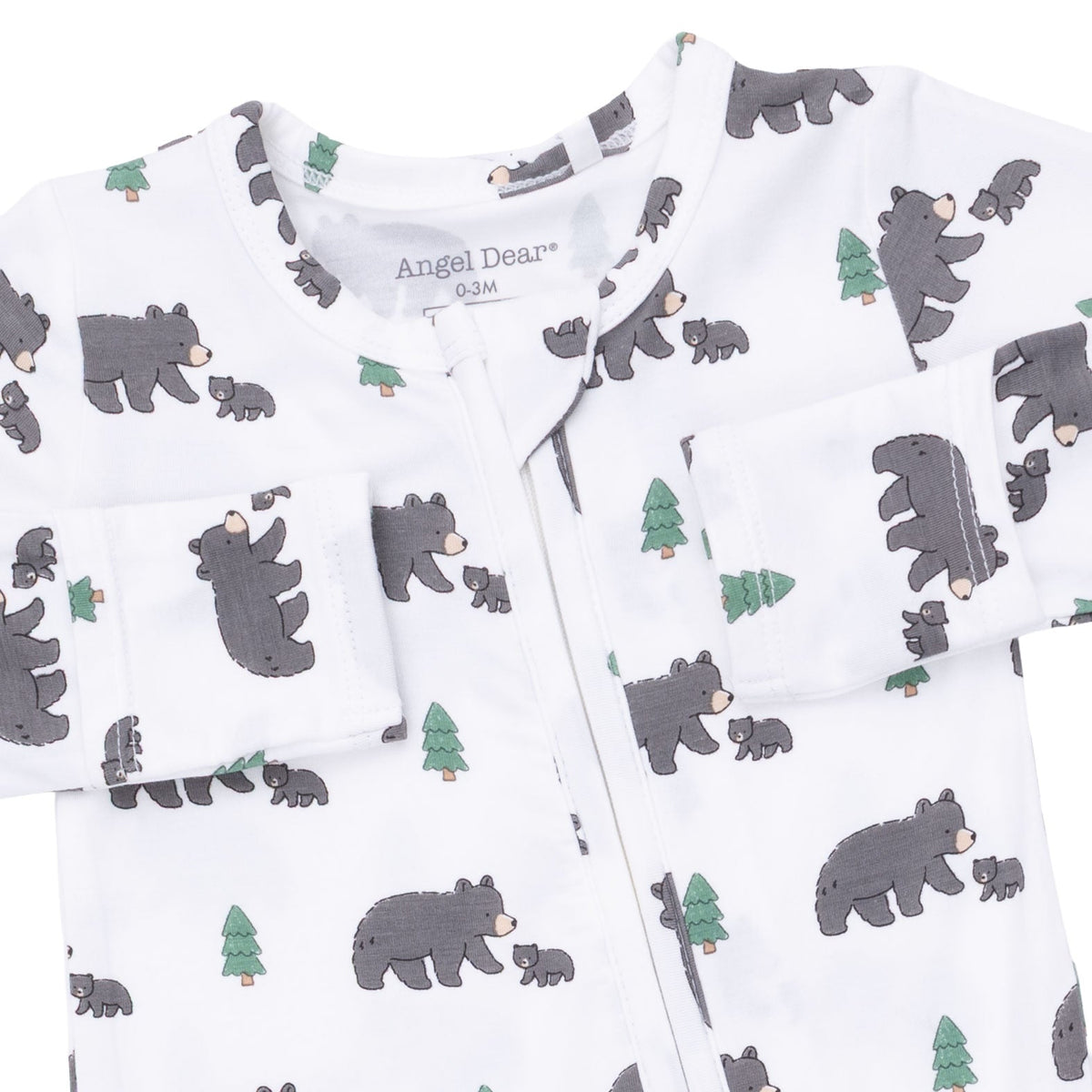 Black Bears - 2 Way Zipper Footie
