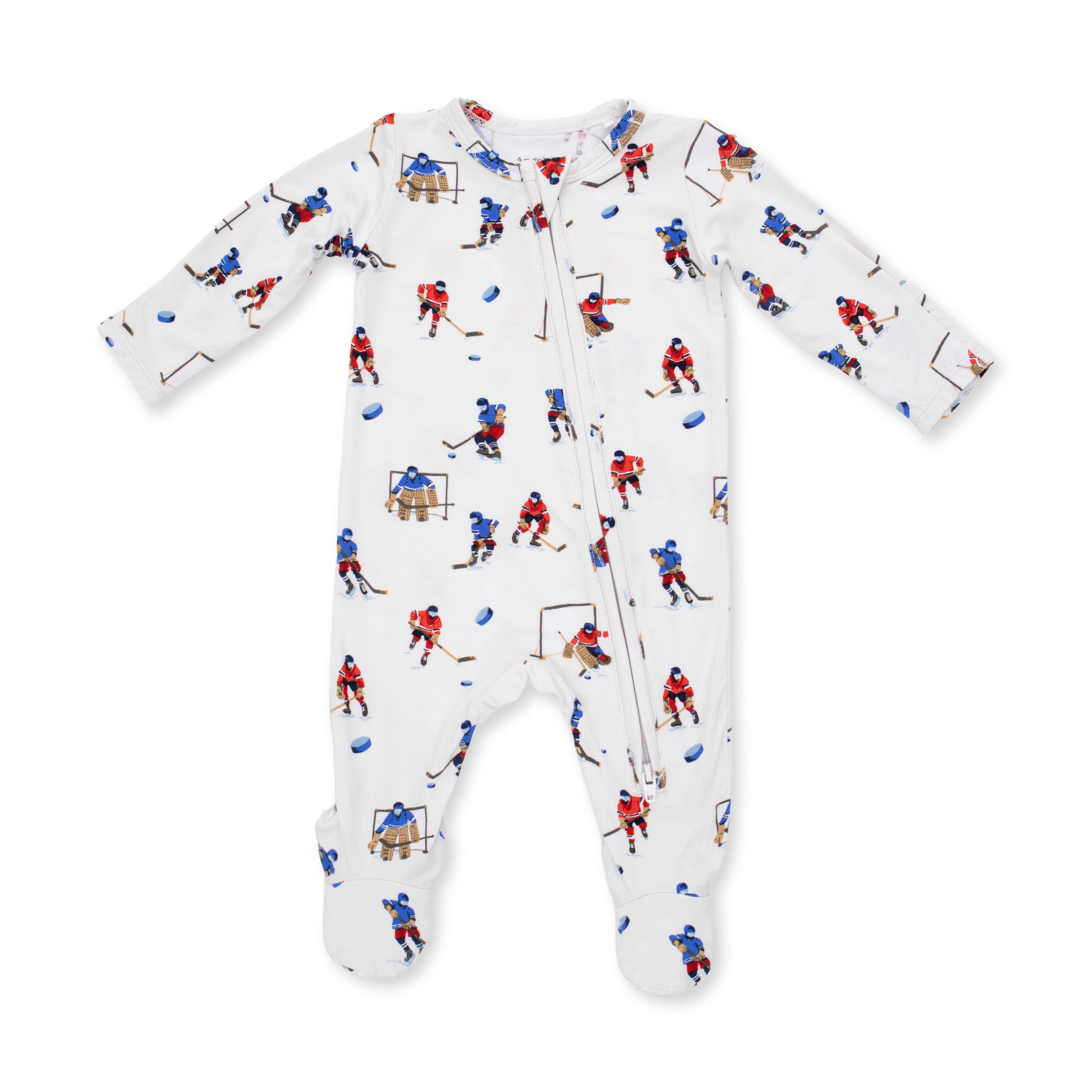 Hockey Players - 2 Way Zipper Footie