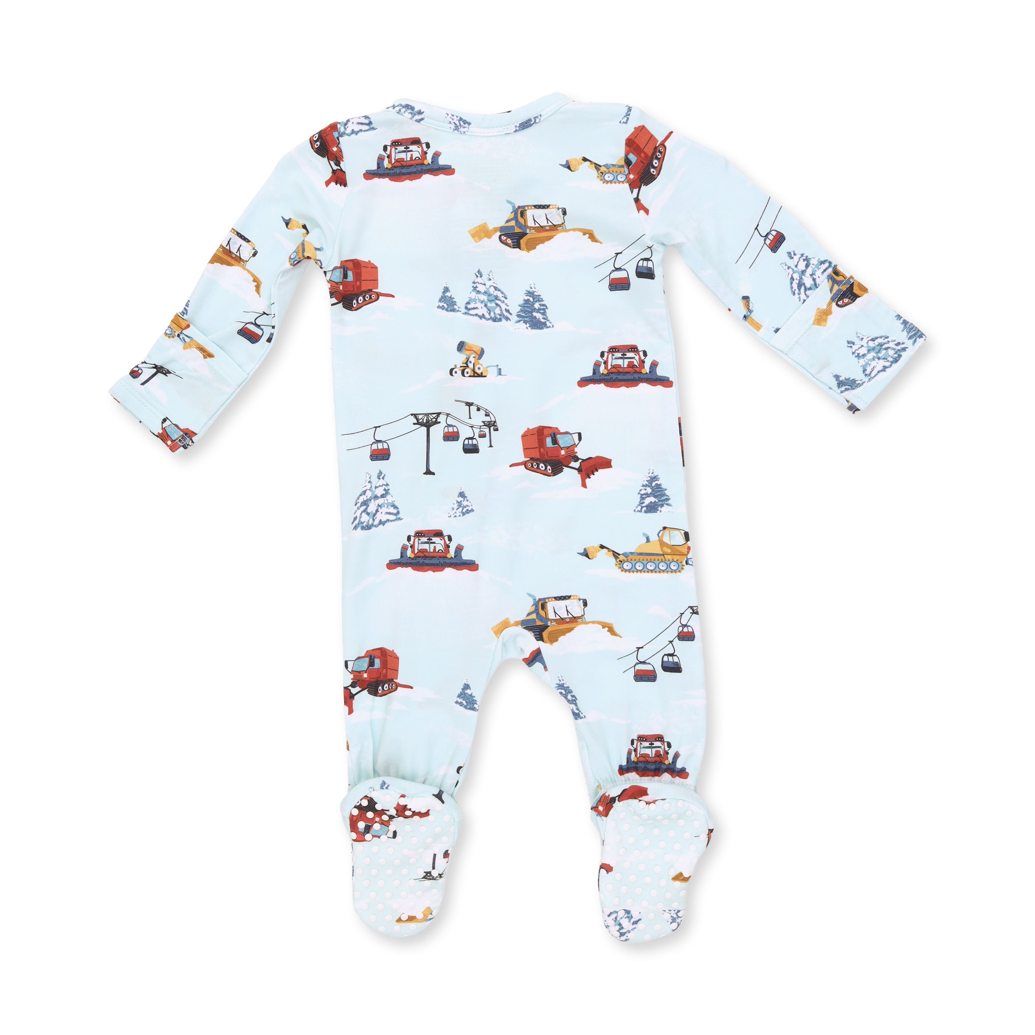 Snow Cats - 2 Way Zipper Footie