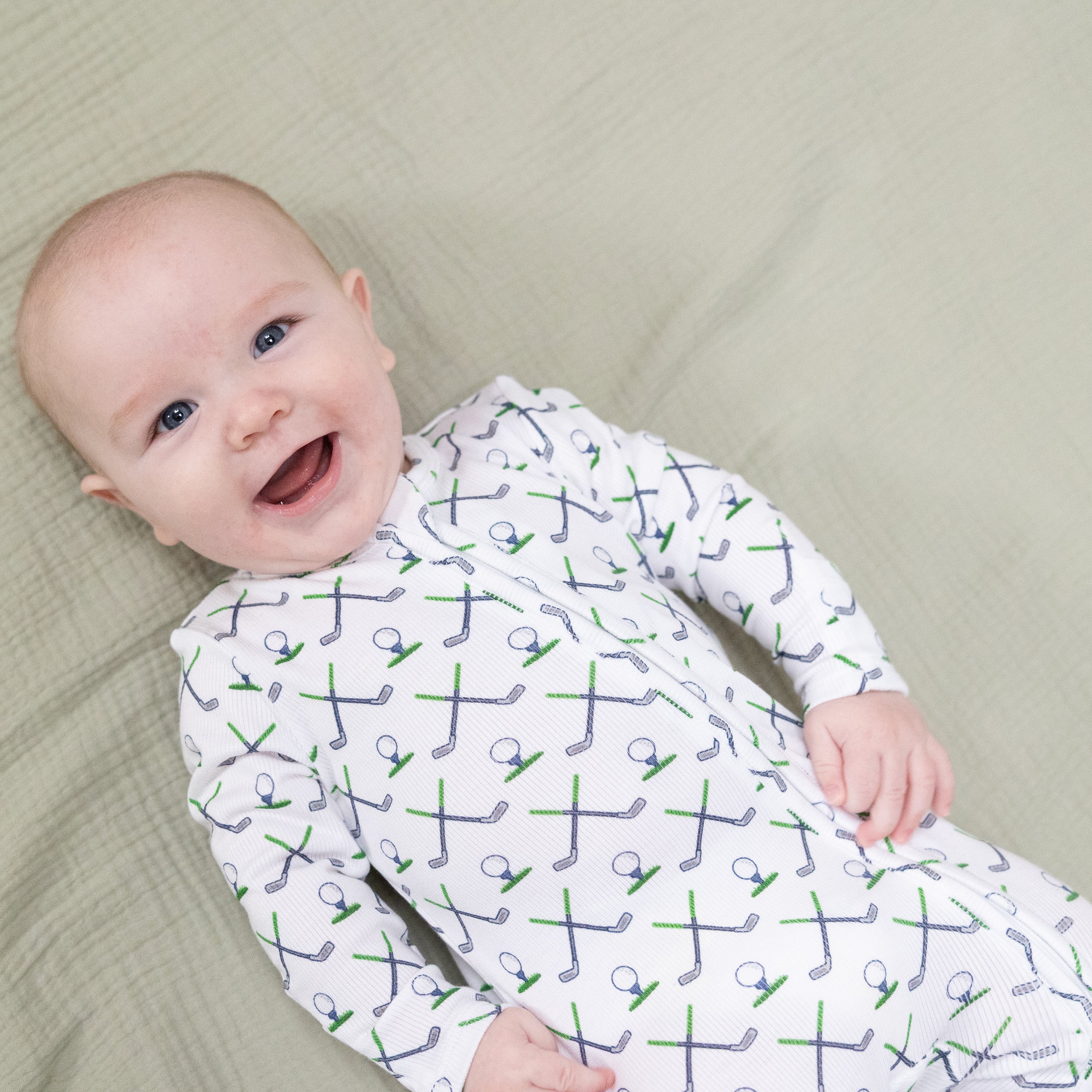 Simple Golf - 2 Way Zipper Footie