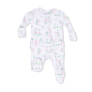 Pretty Golf - 2 Way Ruffle Back Zipper Footie