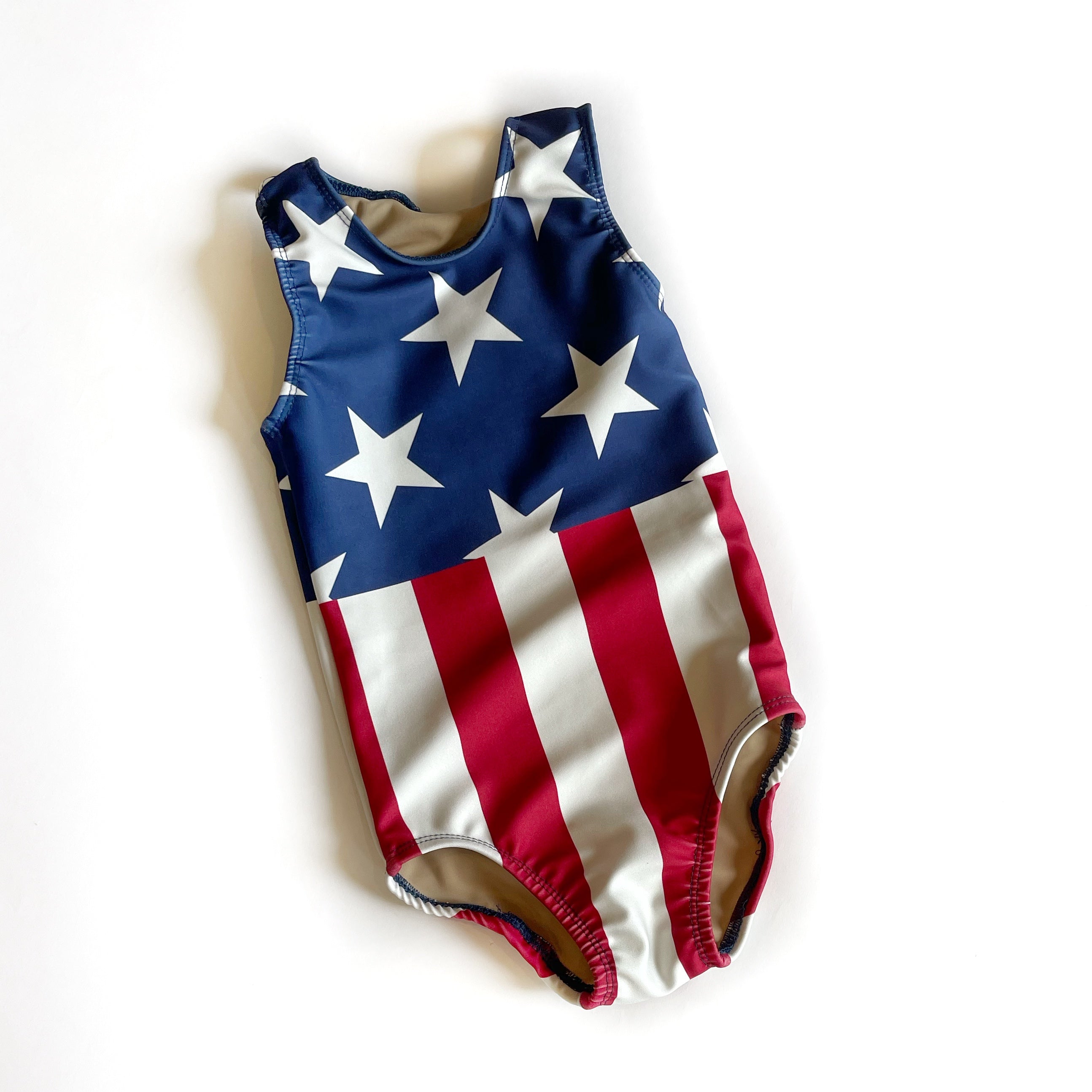 Usa Flag Leotard And Swimsuit