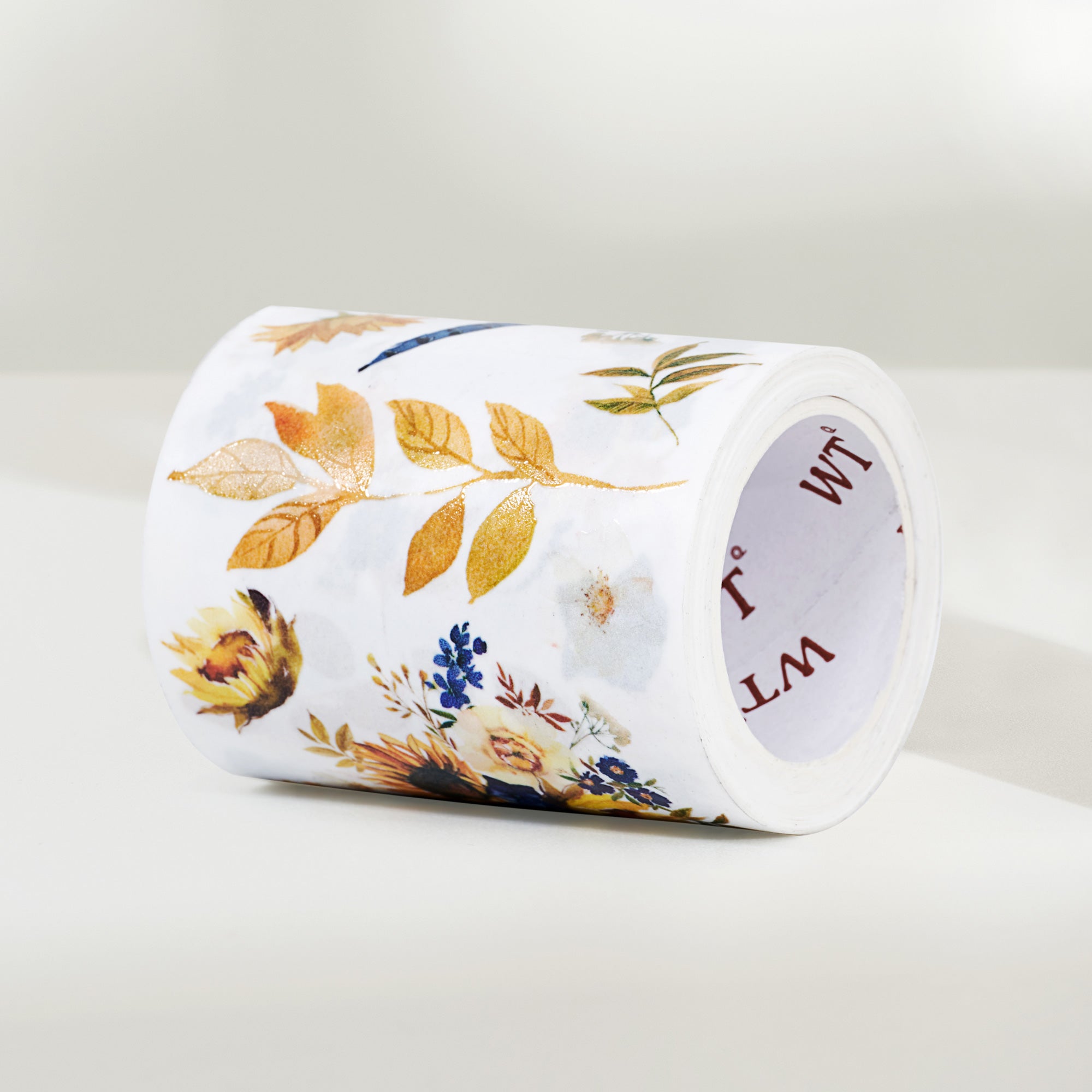 Sunflower & Navy Wide Washi / PET Tape by The Washi Tape Shop