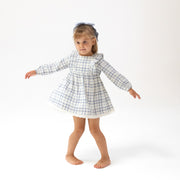 Long Sleeve Dress And Bloomer (2t To 4t Dress Only)