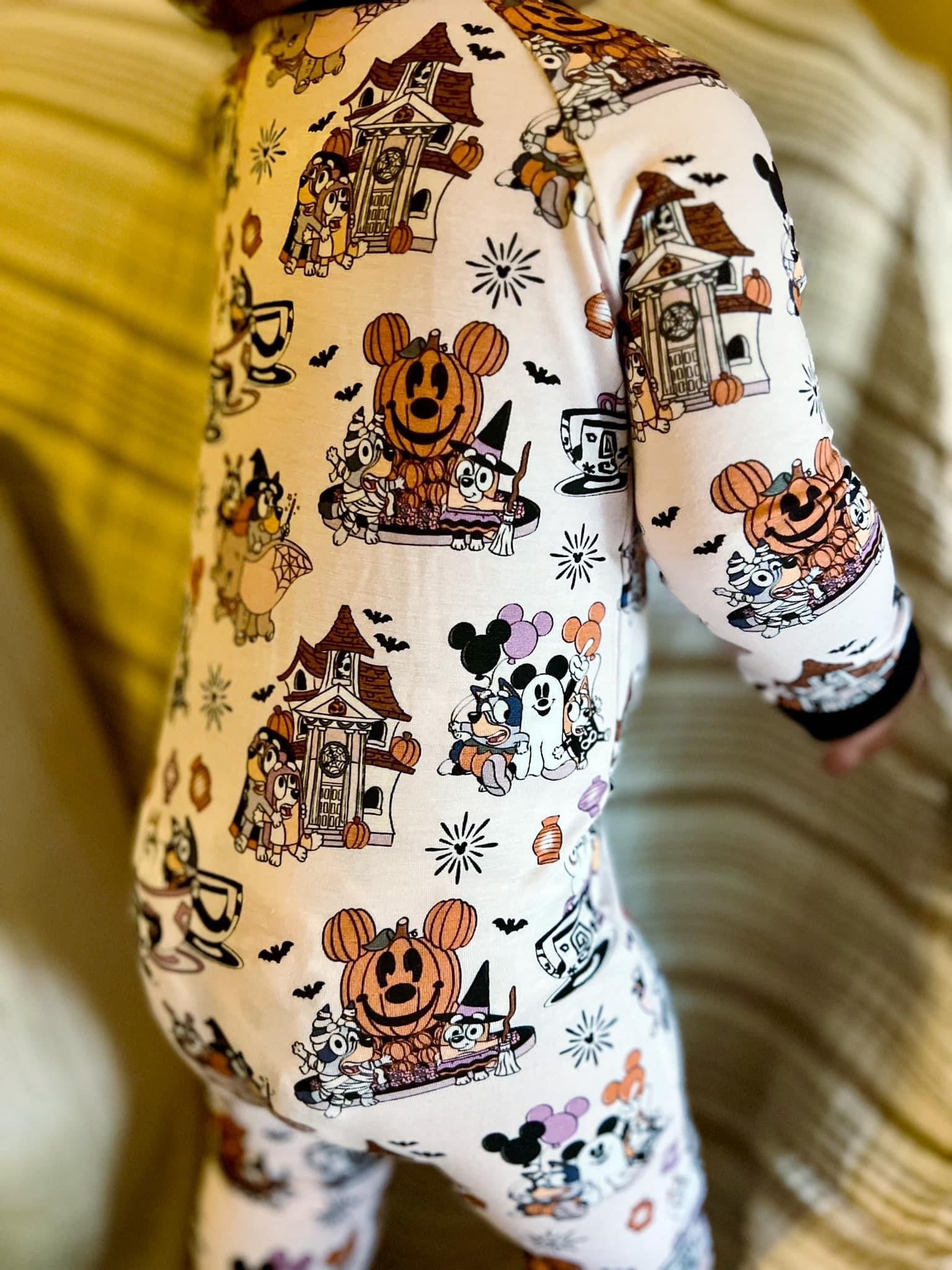 Halloween At The Park Convertible Footie