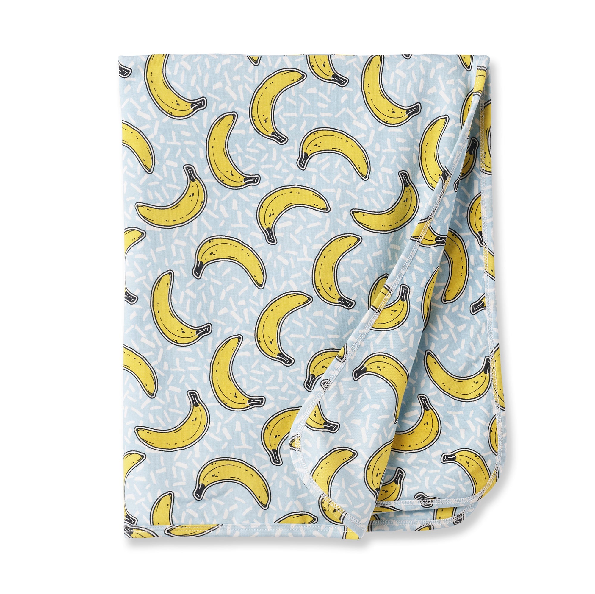 Banana Split Bamboo Stroller Blanket For Babies