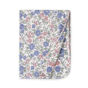 Vintage Floral Bamboo Stroller Blanket - Ultra Soft