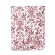 Floral Tapestry Stroller Blanket - Soft Bamboo Baby Throw