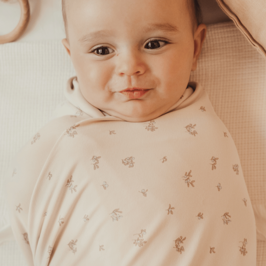 The Printed Headband - Berry Blue