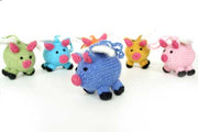 Handmade  Flying Pigs  Holiday Ornament - Fair Trade