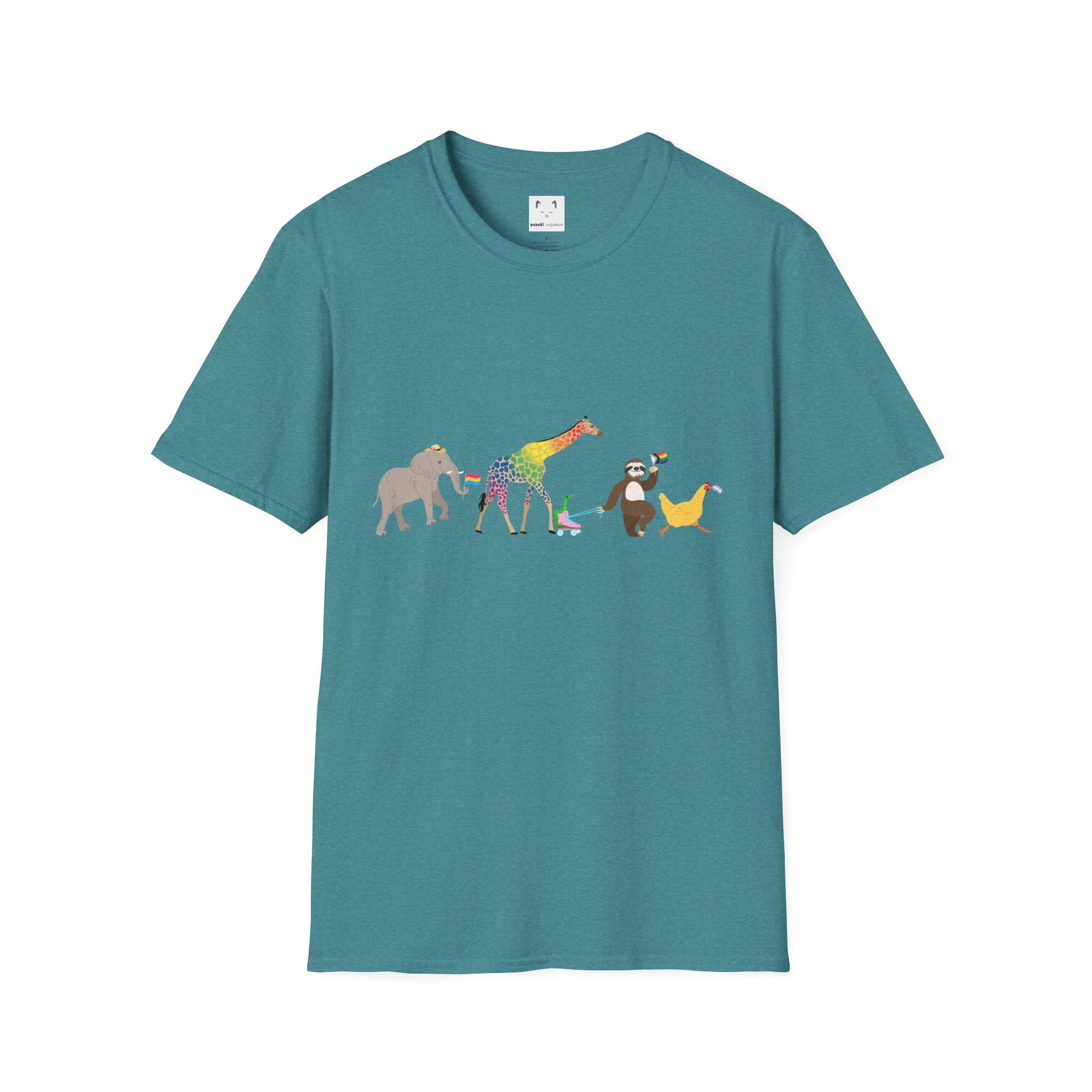 Rainbow On My Parade Unisex Softstyle Adult T-shirt