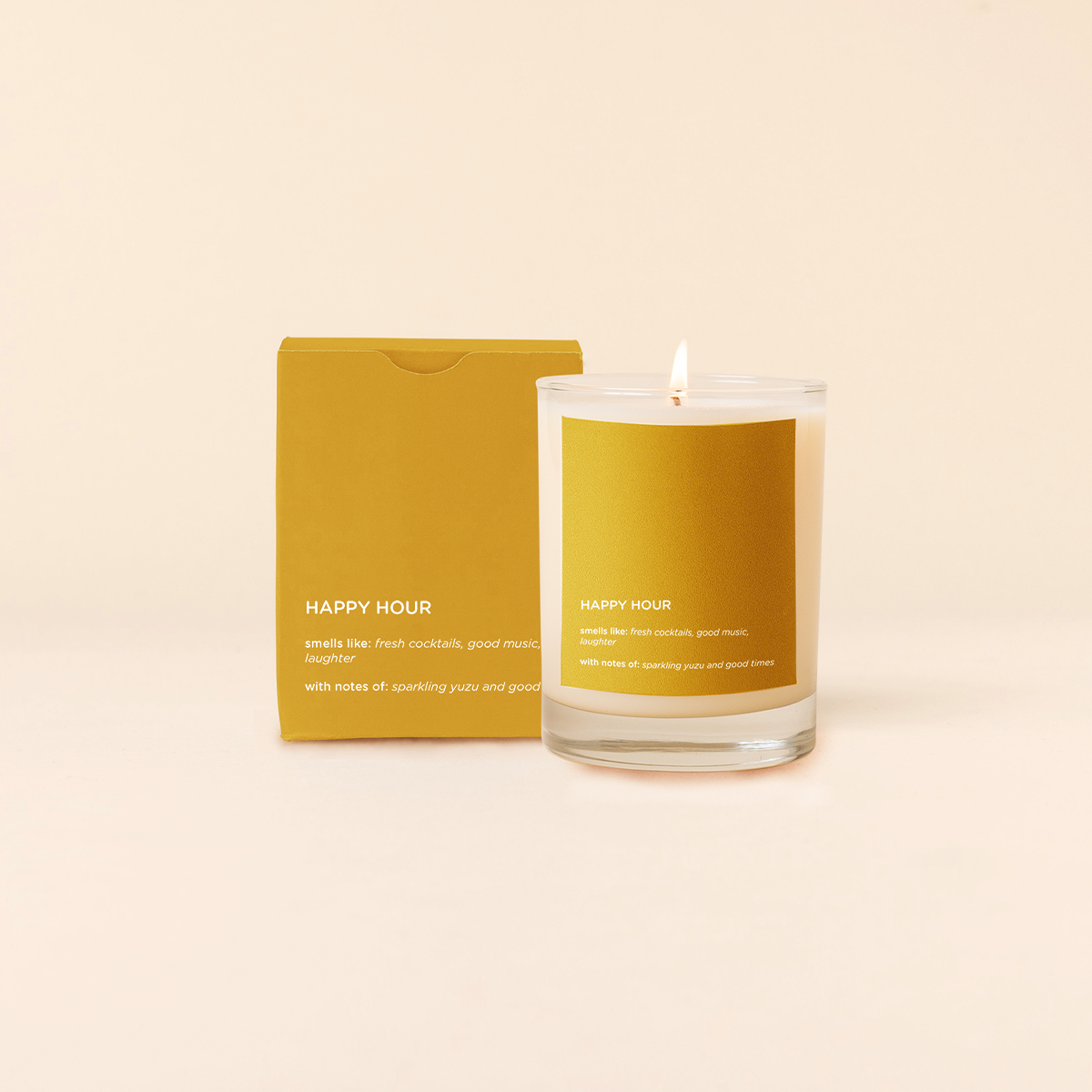 Talking Out Of Turn Life Rocks Glass Candle - Thumbnail 5