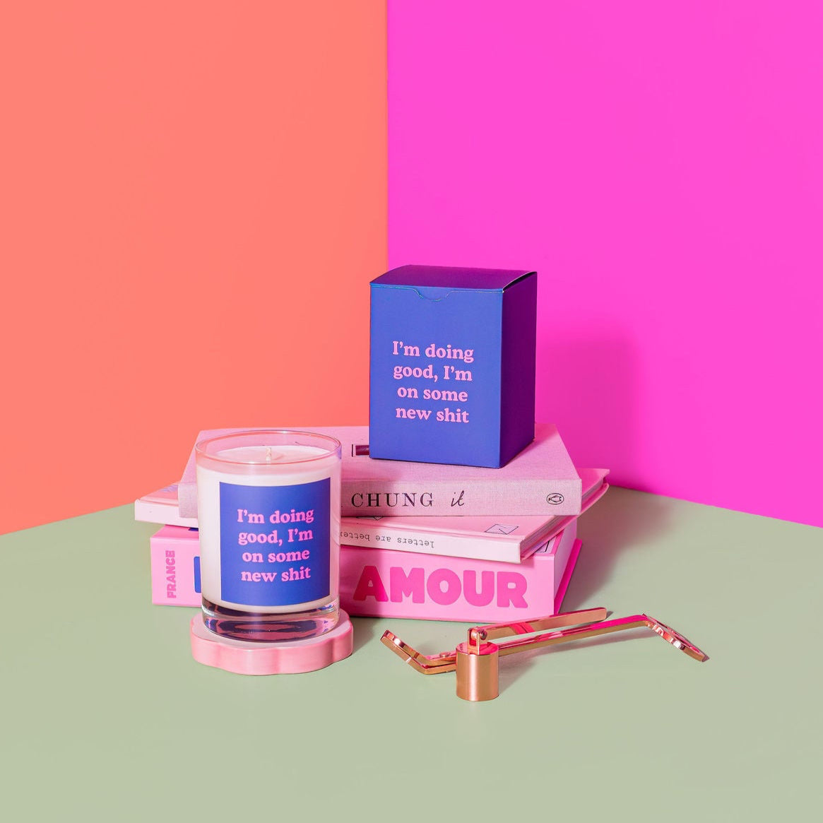 Candle Rocks Glass - Yippie