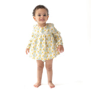 Puffed Long Sleeve Bubble With Skirt