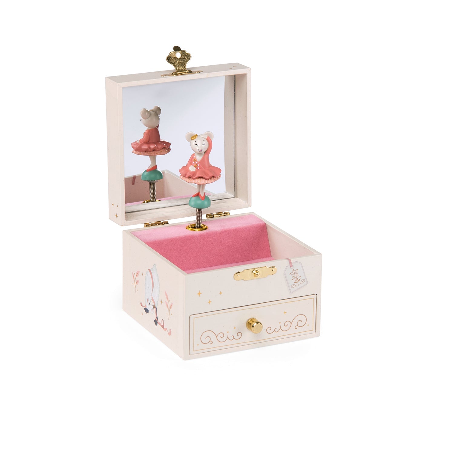 Musical Jewelry Box "the Little School Of Dance" - Musical Toy -moulin Roty