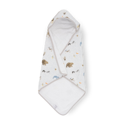 Infant Hooded Towel - Party Animals